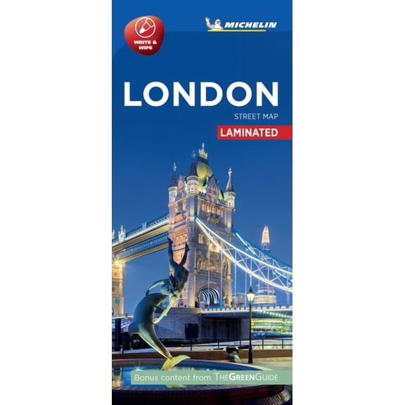 Michelin London City Map - Laminated, (Paperback)