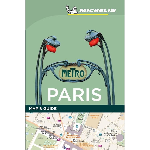 Michelin Map & Guide: Michelin Paris Map & Guide (Paperback)