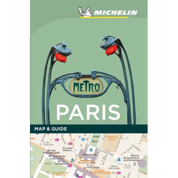Pre-Owned Michelin Paris Map & Guide (Paperback) 2067229702 9782067229709