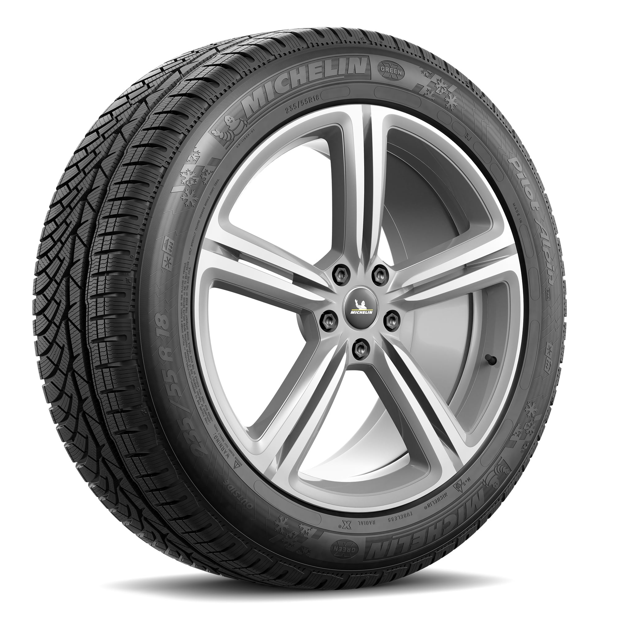 Latitude 255/55-18 Michelin Winter Tire Alpin 109 H