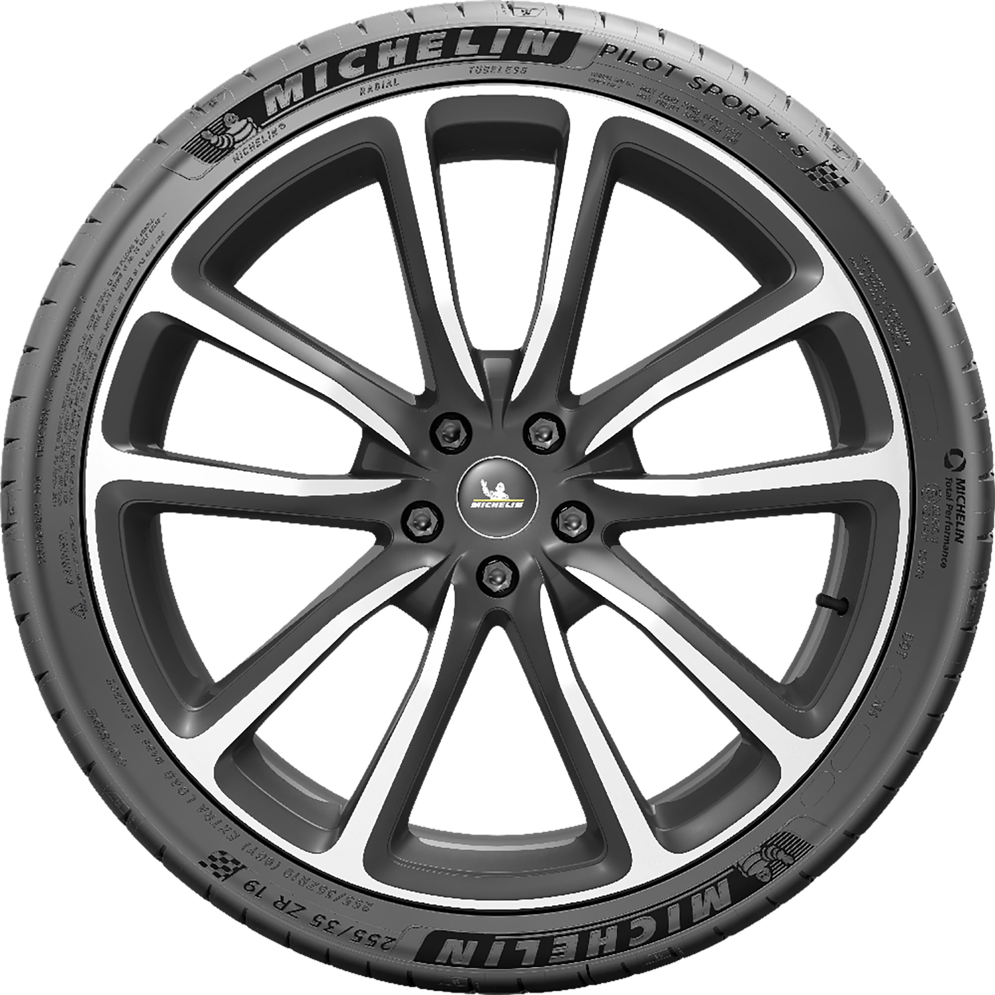 誠実 Michelin XL (93Y) 245/35ZR19 Performance 4S Sport Pilot タイヤ・ホイール