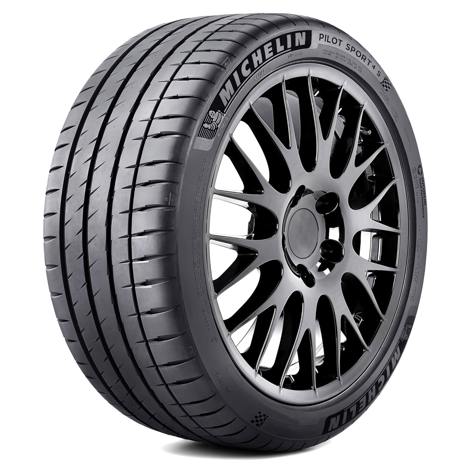Michelin Pilot Sport 4S Performance Tire, 255/35ZR19 (96Y Michelin Pilot Sport 4S Performance Tire, 255/35ZR19 (96Y