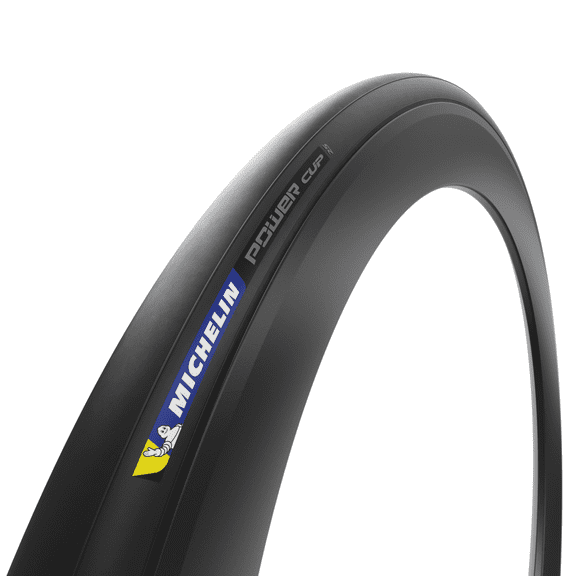 Michelin Power Cup Tire - 700 x 25, Clincher, Folding, Black/Tan, Competition Line, X-RACE, Aramid Protek