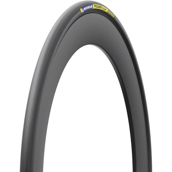 Michelin Power Cup Tubular Tire - 700 x 23, Tubular, Folding, Black, Racing Line, RACE, Hi-Density Protek