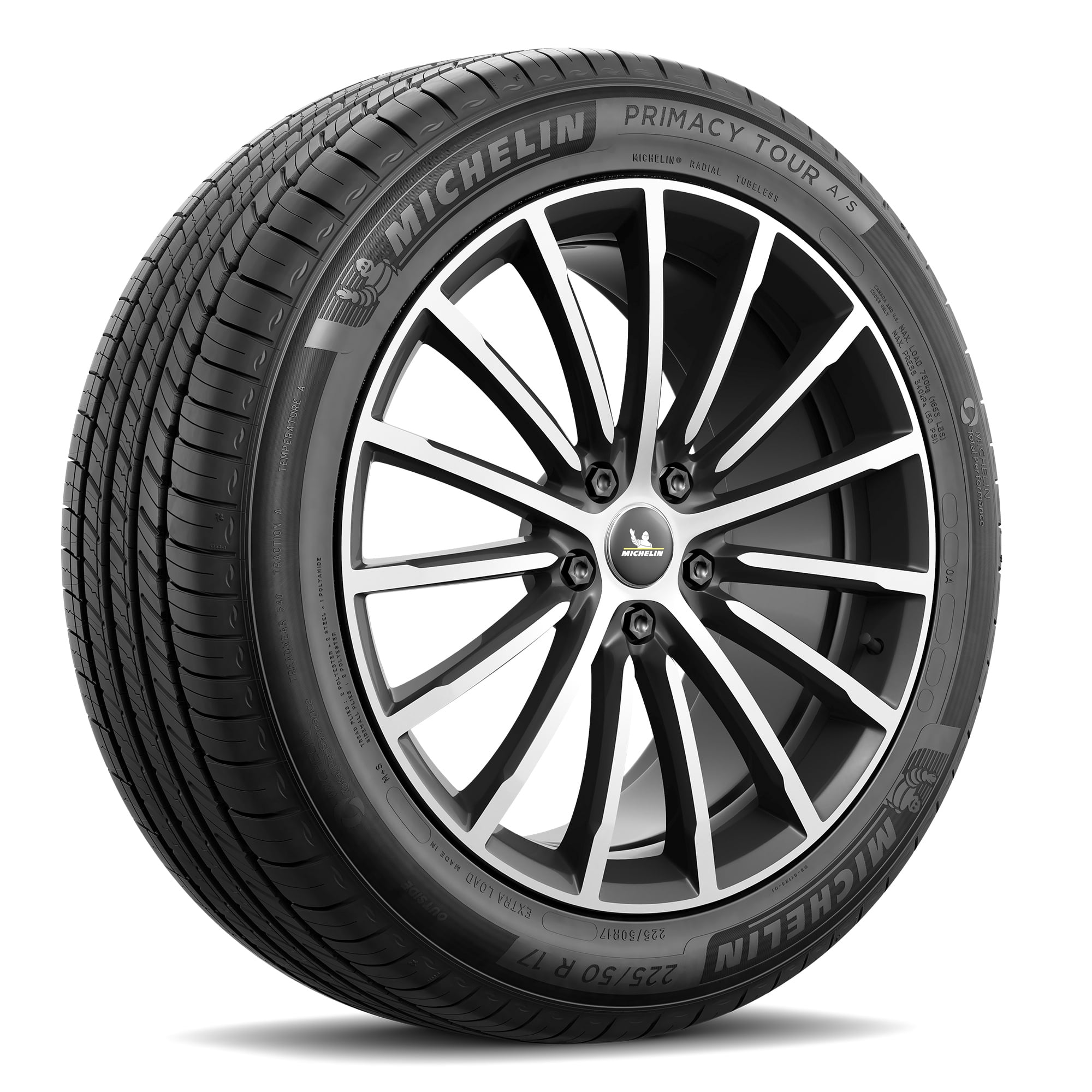 Michelin Primacy Tour A/S All-Season 225/55R18 98V Tire