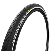 Michelin Protek Max BR 20x1.50 Bicycle Tire   Reinforced Anti-Puncture City & Trail Tire with Reflective Strip, Urban Rubber, Non-Tubeless, 625g