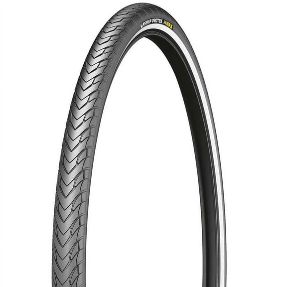 Michelin Protek Max Tire 700x28mm Durable Cycling Tire with Puncture Protection, Reflective Sidewall, and Wet Grip Tread for Road and Commuter Bikes