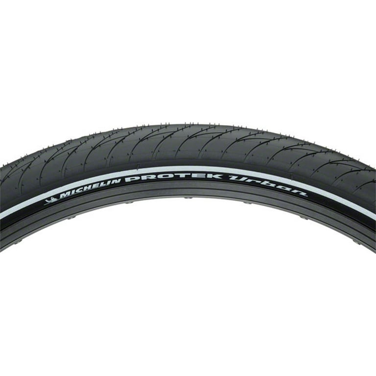 Michelin Protek Bicycle Tire - Urban Bike Tire With Puncture Protection Layer (All Sizes Available)