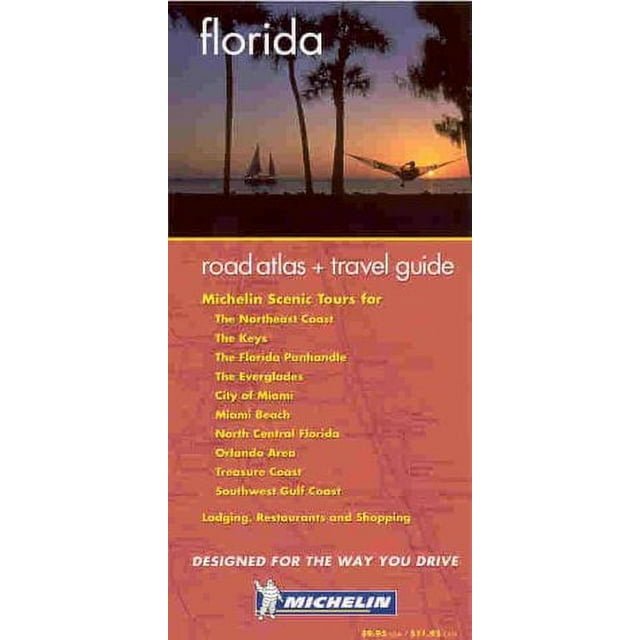 Michelin Regional Atlas & Travel Guide Florida Florida (Paperback