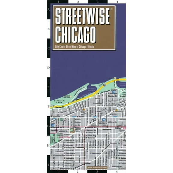 Michelin Streetwise Maps Streetwise Chicago Map: Laminated City Center Street Map of Chicago, Illinois, (Paperback)