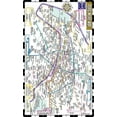 thumbnail image 1 of Michelin Streetwise Maps: Streetwise Paris Metro Map - Laminated Metro Map of Paris, France (Other), 1 of 1
