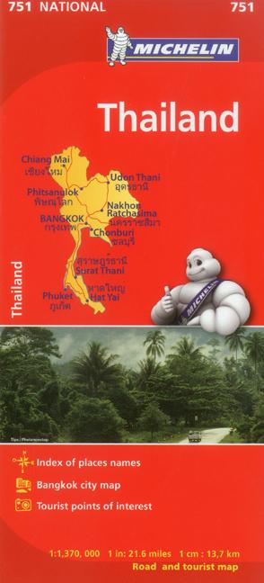 Michelin Thailand - Folded Map - image 1 of 1