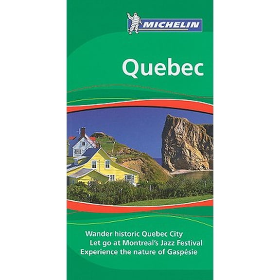 Pre-Owned Michelin Travel Guide Quebec