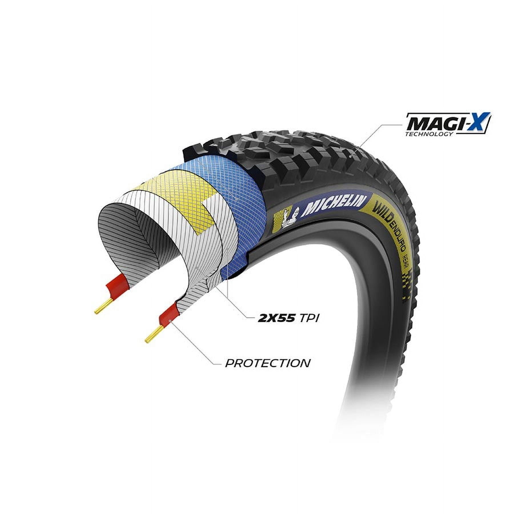 Michelin Wild Enduro Rear – Pneumatico Posteriore 29x2.40, Tubeless Ready, Nero, Per Enduro
