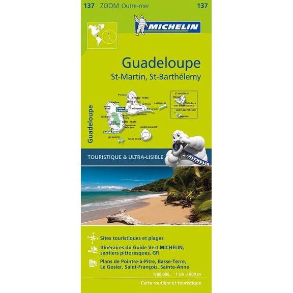Michelin Zoom Guadeloupe Map 137 (Other)