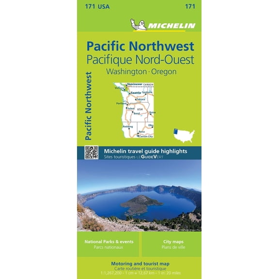 Michelin Zoom USA Maps Michelin USA Pacific Northwest, (Paperback)