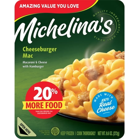 Michelina's Cheeseburger Mac Meal 9.6oz (Frozen Dinner)