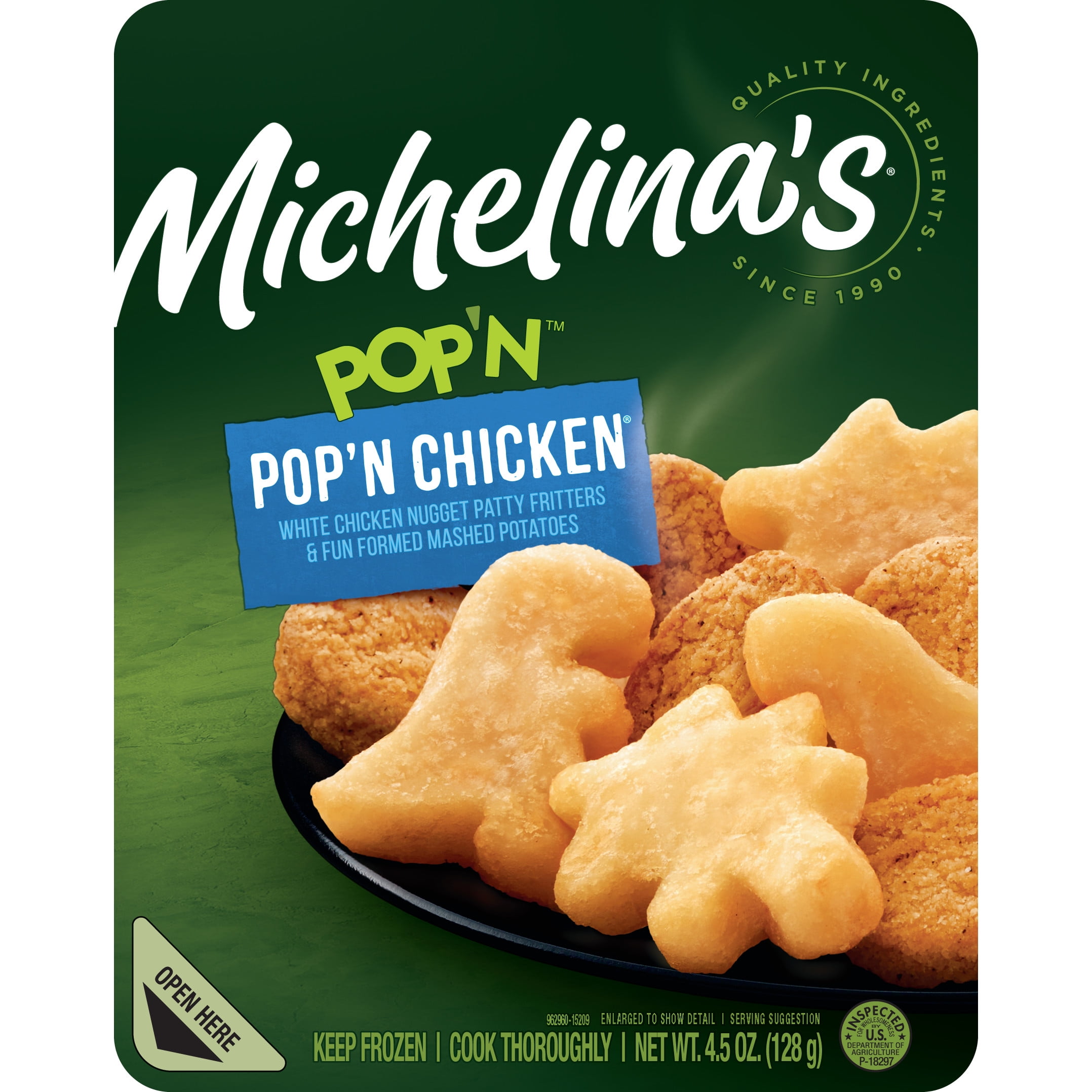 Michelina's Pop'n Chicken Meal 4.5oz (Frozen Dinner)