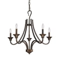 thumbnail image 1 of Michelle 5-Light Oil-Rubbed Bronze Chandelier, 1 of 5