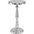thumbnail image 1 of Michelle Aluminum Round Pedestal Accent Table, 1 of 1