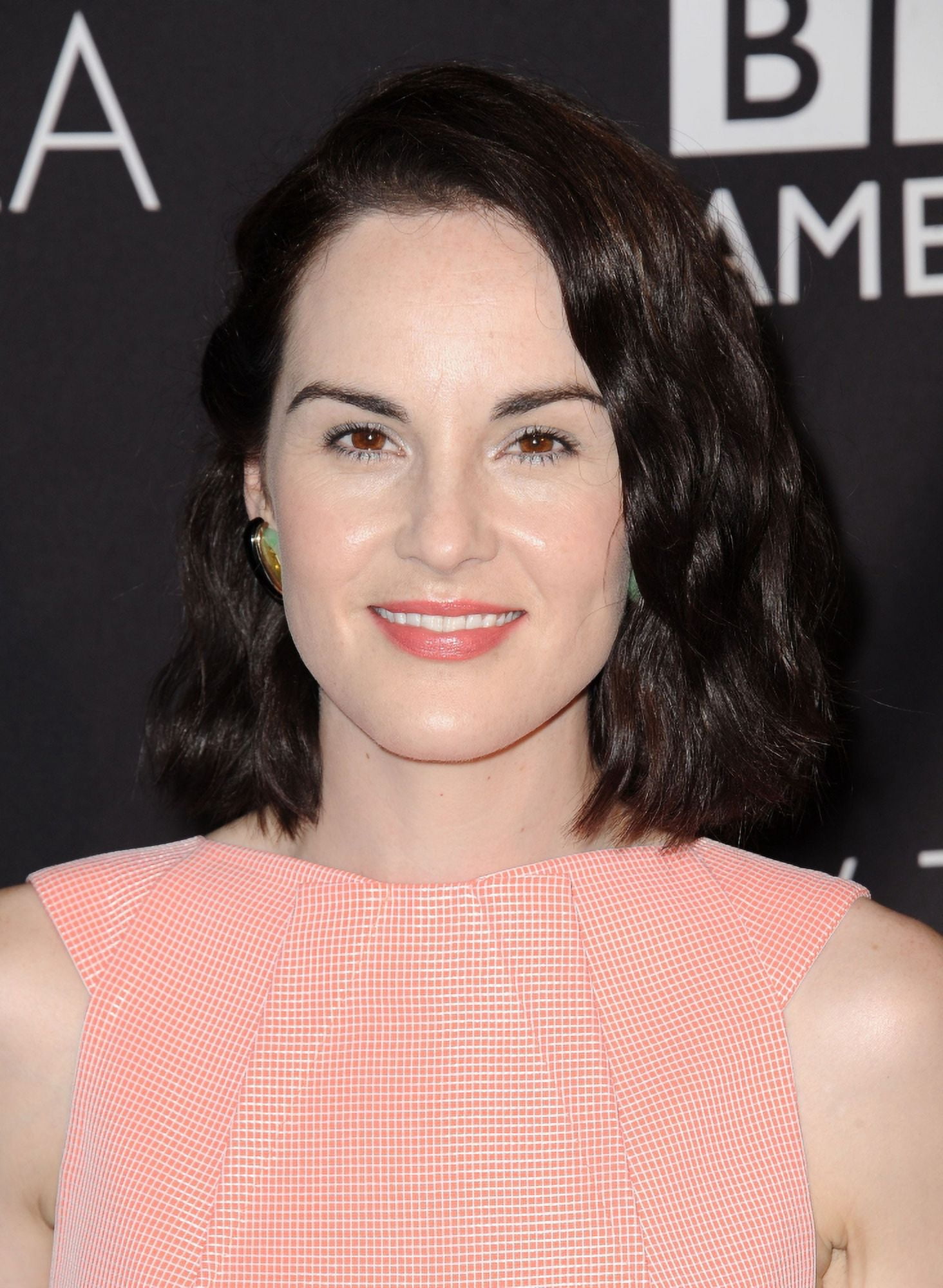 Michelle Dockery At Arrivals For Bafta Los Angeles Tv Tea Canvas Art - (16 x 20)
