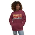 thumbnail image 1 of Michelle Hartman Hang Over Hoodie, Sizes S-3X (Maroon, 2XL), 1 of 4