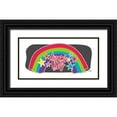 thumbnail image 1 of Michelle, Misty 18x11 Black Ornate Wood Framed with Double Matting Museum Art Print Titled - Dream Big Rainbow, 1 of 4