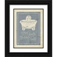 thumbnail image 1 of Michelle, Misty 25x32 Black Ornate Wood Framed with Double Matting Museum Art Print Titled - Bubble Bath, 1 of 4