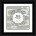 thumbnail image 1 of Michelle, Misty 26x26 Black Ornate Wood Framed with Double Matting Museum Art Print Titled - Family is a Gift, 1 of 4