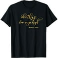 thumbnail image 1 of Michelle Obama When They Go Low We Go High TShirt Top Barack mens t shirt，black，women，funny，misfits，men，journey, 1 of 4