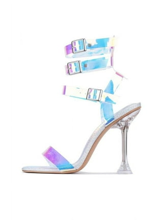 Zyon Champagne Block Heel Sandals