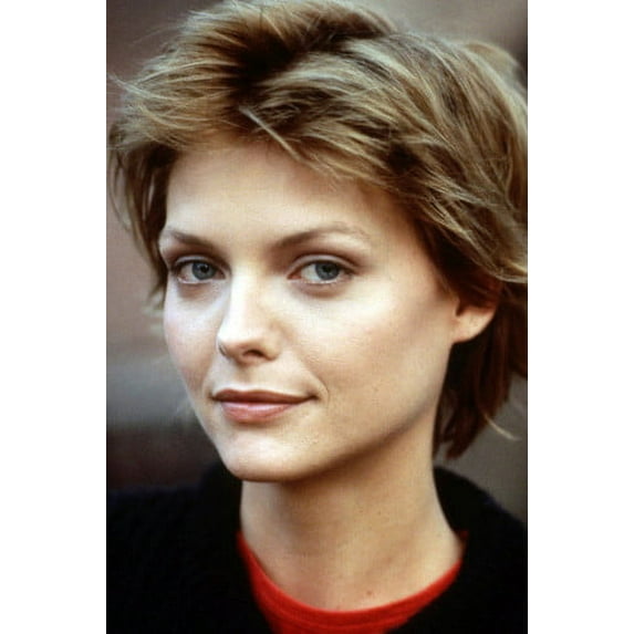 Michelle Pfeiffer beautiful close up short hair 24x36 Poster
