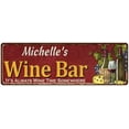 thumbnail image 1 of Michelle's Wine Bar Red Home Kitchen Decor 8x24 Sign 108240056026, 1 of 1