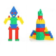 Michellecmm 100/230PCS Plastic Puzzle Building Blocks Toys Bricks For Children Kids Educational Toy Gift Kit Learning Educational Building Toy Set