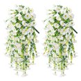 thumbnail image 1 of Michellecmm Artificial Morning Glory Vine Garland Lifelike Hanging Fake Simulated Flower, 1 of 7