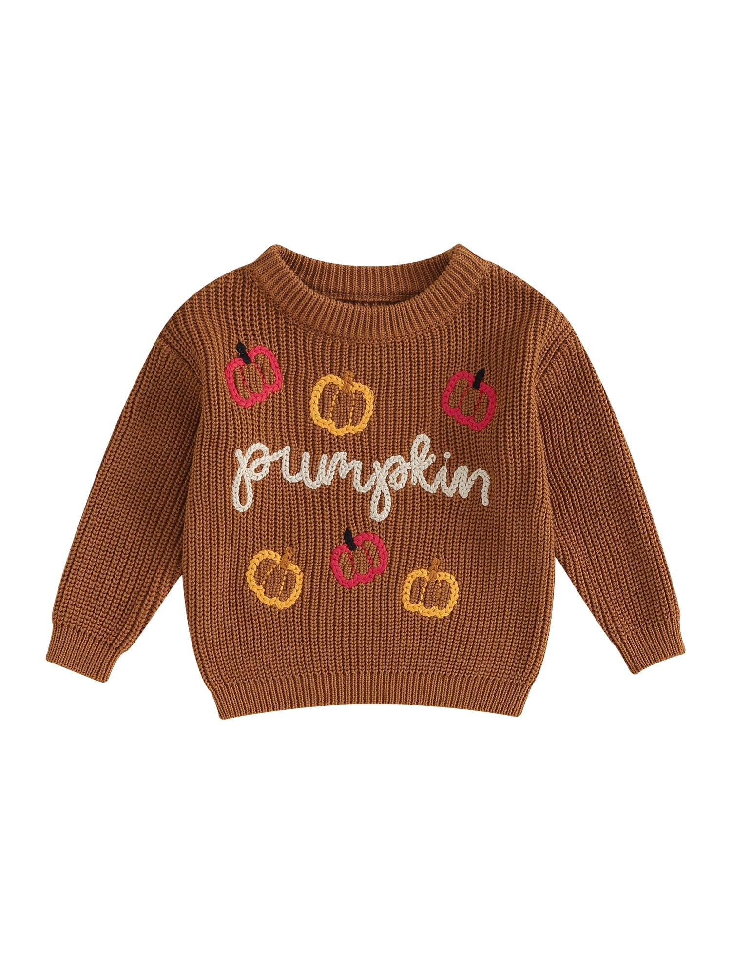 Autumn Winter Korean Style Children Clothes Casual Loose Pullover Sweater Baby Boys Girls Sweater Kids Knitting Pullover Tops