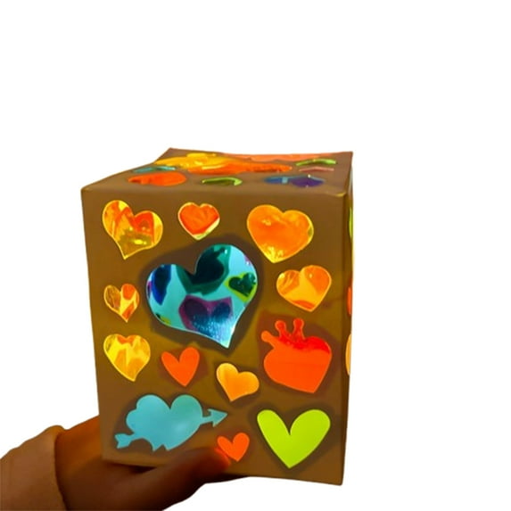 Michellecmm Chinese LED Lantern 19PCs Stars Animal Universe Heart Styles Light-Up Fashion Lamp for Party, Lantern Festivals
