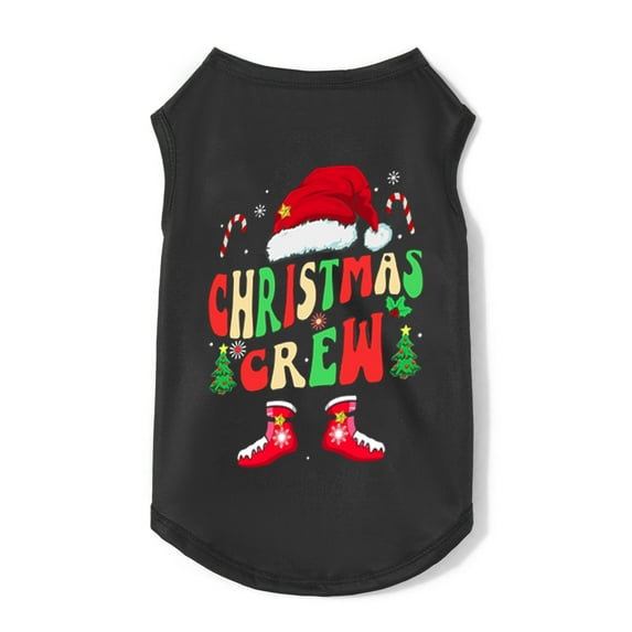 Michellecmm Christmas Family Pajamas Matching Set Letter Santa Hat Print Long Sleeve Tops and Plaid Pants Sleepwear
