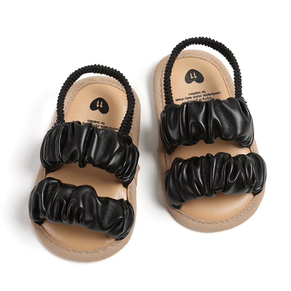 Michellecmm Infant Baby Girls Sandals Cute Anti-Slip Soft Sole Princess Shoes Beach Slipper Toddler First Walkers Shoes