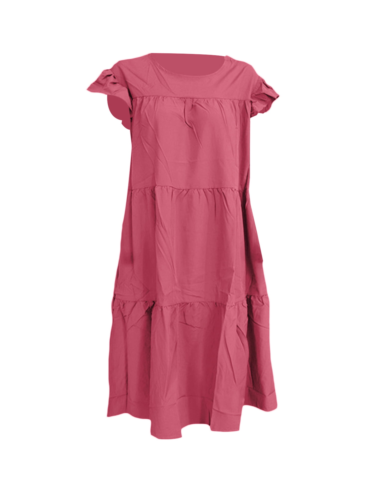 strapless open back dress Shelsy Red Crossed Neckline Ruffled Cocktail Dress