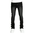 thumbnail image 1 of Michellecmm  Men Skinny Jeans Fashion Rhinestone Denim Pants with Pockets, 1 of 4