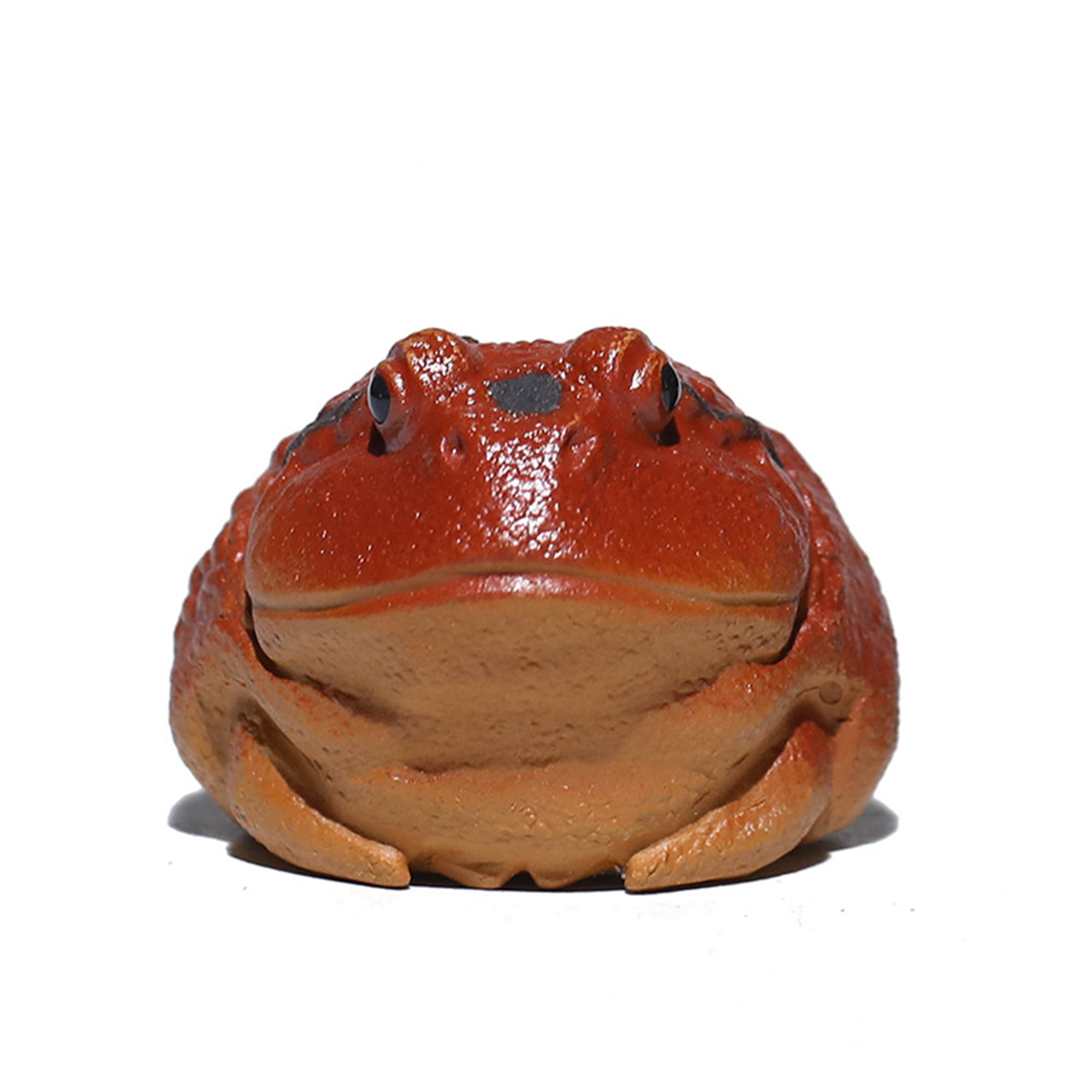 Michellecmm Purple Sand Tea Pet Novelty Dart Frog Figurine Mini Tea ...