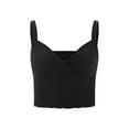 thumbnail image 1 of Michellecmm  Women Camisole Solid Color V Neck Summer Spaghetti Strap Tank Tops, 1 of 9