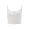 thumbnail image 1 of Michellecmm  Women Camisole Solid Color V Neck Summer Spaghetti Strap Tank Tops, 1 of 9