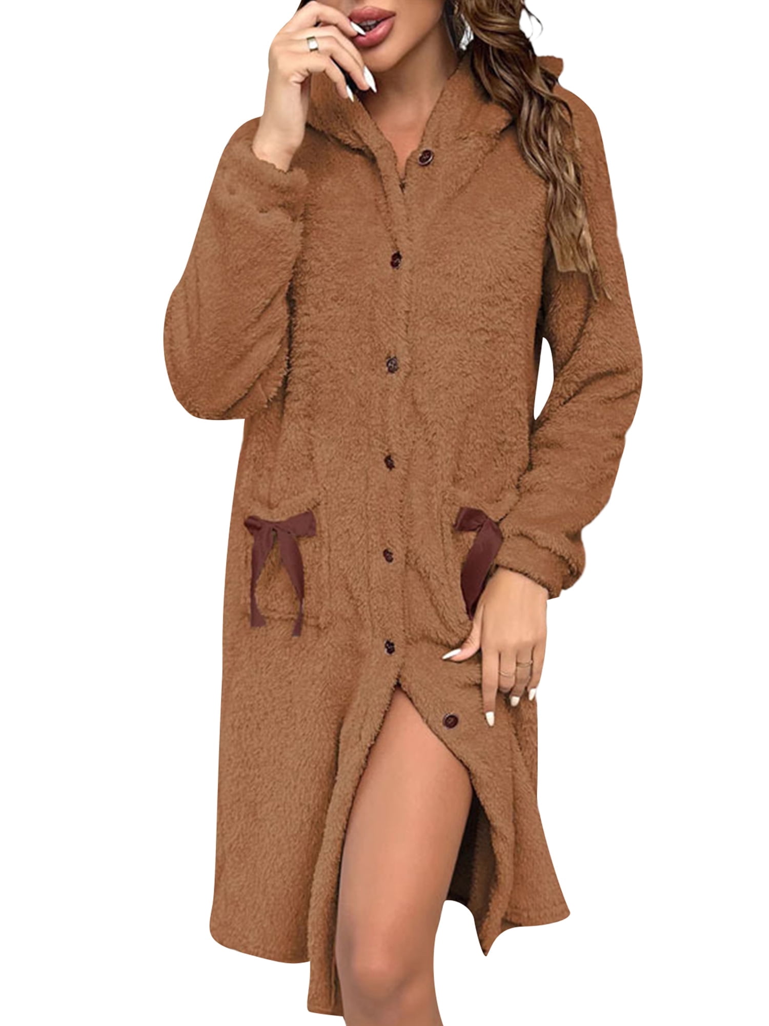 button dressing gown ladies Antique Victorian Dressing Gown Pink Fleece Wool Flannel with Leg O' M   Poppy's Vintage Clothing