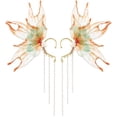 thumbnail image 1 of Michellecmm Women Fairy Ear Cuffs Beautiful Clip-on Mermaid Earrings Fashion Ear Cuffs Cosplay Accessories, 1 of 8