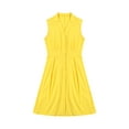 thumbnail image 1 of Michellecmm  Women Long Dress, Sleeveless Button-down Summer A-line Dress, 1 of 9