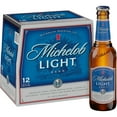 thumbnail image 1 of Michelob Light American Lager Beer 12 pack 12 fl oz Glass Bottles 4.3% ABV, 1 of 5