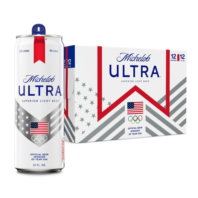 Michelob ULTRA Superior American Light Lager Beer 12 Pack 12 fl oz