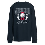 Michelob Ultra - Golf Club - Mens Long Sleeve Graphic T-Shirt